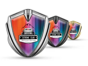 Car Brand Badges Customizable Glossy Brand